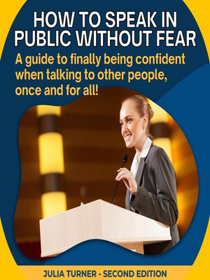 cover image of How to speak in public without fear